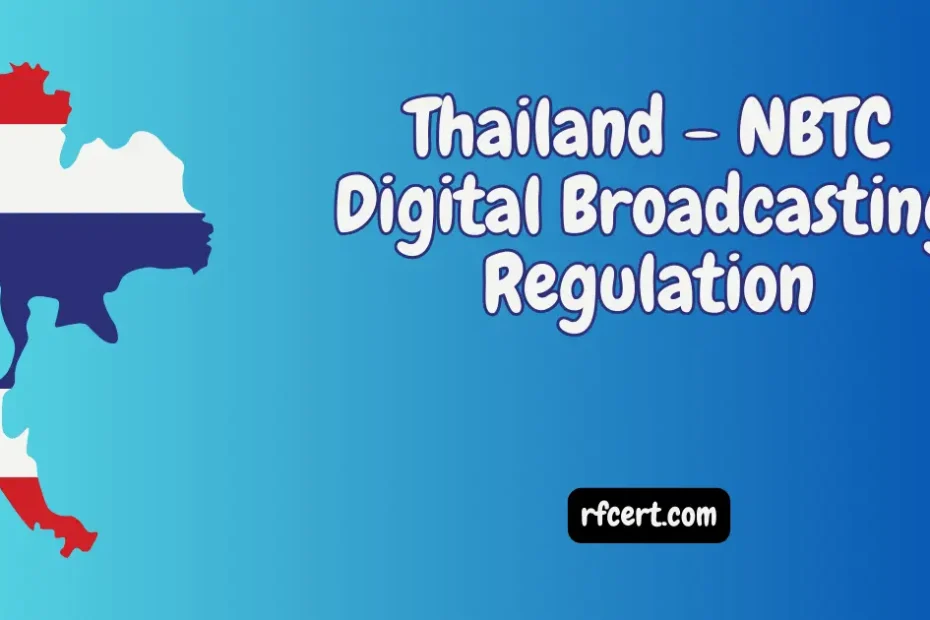 NBTC Digital Broadcasting Regulation